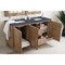 James Martin Vanities Portland 60in Double Vanity Whitewashed Walnut w/ 3 CM Charcoal Soapstone Quartz Top 620-V60D-WW-3CSP - alternate 6